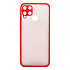 Чехол-накладка - PC057 для "OPPO realme C25 Global/realme C25s Global/realmi C15" (red/black)