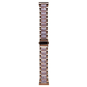 Ремешок - WB44 Acrylic на застежке Универсальный 22мм (gold/nacre)