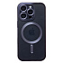 Чехол-накладка - SM027 SafeMag для "Apple iPhone 16 Pro" (blue titanium)