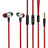 Проводные наушники с микрофоном внутриканальные Yison CX620 Jack 3,5  (red)