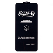 Защитное стекло Full Screen Activ SUPER 3D с отпечатком пальца для  "Realme GT 7T 5G" (black)