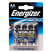 Батарейка AA Energizer LR6 Lithium (4-BL)