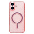 Чехол-накладка - SM050 SafeMag для "Apple iPhone 16" (pink)