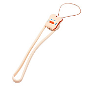 Шнурок - на руку силиконовый (beige)