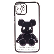 Чехол-накладка - SC330 для "Apple iPhone 12" (black)