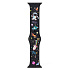 Ремешок - ApW01 Apple Watch 38/40/41 mm силикон (021) (black)