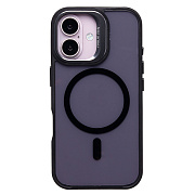 Чехол-накладка - SM026 SafeMag для "Apple iPhone 16" (black) (236458)