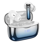 Беспроводные Bluetooth-наушники Hoco TWS EQ16 Shine ANC+ENC (blue)
