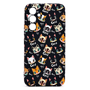 Чехол-накладка Luxo Creative для "Samsung Galaxy A54" (094) (black) (225932)