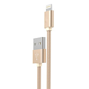 Кабель USB - Apple lightning Hoco X2 Rapid  100см 2A  (gold)
