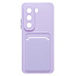 Чехол-накладка - SC337 с картхолдером для "Infinix Hot 50 4G" (light violet) (237579)