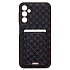 Чехол-накладка - SM022 c картхолдером для "Samsung Galaxy A24 4G" (black) (226663)