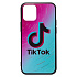Чехол-накладка - SC220 для "Apple iPhone 12 mini" (001) (pink/turquoise)