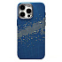 Чехол-накладка Luxo Creative PC  для "Apple iPhone 15 Pro Max" (135) (blue/green)