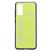 Чехол-накладка - SC201 для "Samsung SM-G980 Galaxy S20" (green)