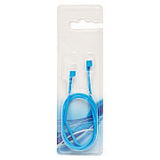 Шнурок - силиконовый для наушников "Apple AirPods" (blue) 