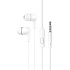 Проводные наушники с микрофоном внутриканальные Hoco M97 Jack 3,5  (white)