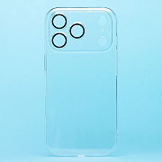 Чехол-накладка - PC073 с закрытой камерой для "Apple iPhone 17 Pro" (transparent) (242146)
