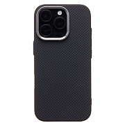 Чехол-накладка Luxo Creative PC  для "Apple iPhone 16 Pro" (123) (black)