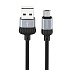 Кабель USB - micro USB Borofone BX28 Dignity 12W 100см 2,4A  (gray)