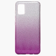 Чехол-накладка - SC097 Gradient для "Samsung SM-A315 Galaxy A31" (purple/silver)
