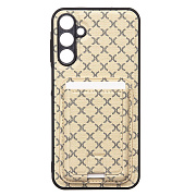 Чехол-накладка - SM022 c картхолдером для "Samsung Galaxy A15 5G" (white) (231222)