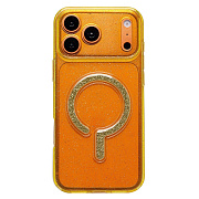 Чехол-накладка - SM050 SafeMag для "Apple iPhone 17 Pro Max/18 Pro Max" (yellow)