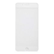 Защитное стекло Full Screen Glass 3D для Apple iPhone 7 Plus/iPhone 8 Plus c силиконовыми краями (white/white) (white)