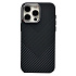 Чехол-накладка Luxo Creative PC  для "Apple iPhone 15 Pro Max" (124) (black)