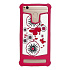 Универсальный чехол-накладка - K04 5.0-5.5 дюйма (010) (red/white)