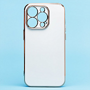 Чехол-накладка - SC301 для "Apple iPhone 14 Pro Max" (white)