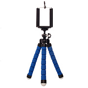 Трипод для селфи - Tripod mini, 17 см (blue) (тех.уп.)