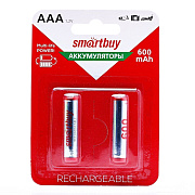 Аккумулятор AAA Smart Buy Ni-MH (600 mAh) (2-BL) (24/240)