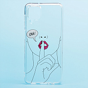 Чехол-накладка - SC225 для "Samsung SM-A125 Galaxy A12" (005) (прозрачный)