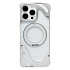 Чехол-накладка - SMZ08 Glassy SafeMag для "Apple iPhone 16 Pro Max" (silver)