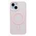 Чехол-накладка - SM042 SafeMag для "Apple iPhone 15" (light pink) (243371)
