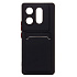 Чехол-накладка - SC337 с картхолдером для "Infinix Zero 30 4G" (black) (228832)