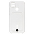 Чехол-накладка - SC304 с картхолдером для "Xiaomi Redmi 9C" (white) (208503)