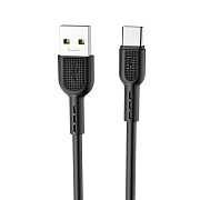 Кабель USB - Type-C Hoco X33 5A Surge 100W 100см 5A  (black)