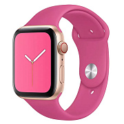 Ремешок - ApW Sport Band Apple Watch 38/40/41 mm силикон на кнопке (L) (dragon fruit)