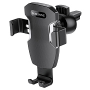 Держатель автомобильный Borofone зажим BH55 в дефлектор (black/silver)