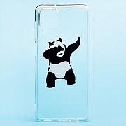 Чехол-накладка - SC225 для "Samsung SM-A125 Galaxy A12" (008) (прозрачный)