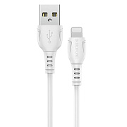 Кабель USB - Apple lightning Borofone BX51 12W 100см 2,4A  (white)
