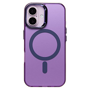 Чехол-накладка - SM025 SafeMag для "Apple iPhone 16" (violet)