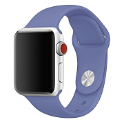 Ремешок - ApW Sport Band Apple Watch 42/44/45/49 mm силикон на кнопке (S) (lavender)