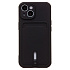 Чехол-накладка - SC304 с картхолдером для "Apple iPhone 15" (black) (228125)