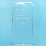 Чехол-накладка - SC276 с картхолдером для "Xiaomi 15T" (transparent) (242306)