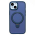 Чехол-накладка - SM088 SafeMag  для "Apple iPhone 15" (dark blue)