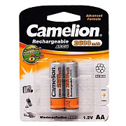 Аккумулятор AA Camelion R6 (2-BL) Ni-MH 2600 mAh (24) ..