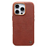 Чехол-накладка Cellis SM031 SafeMag для "Apple iPhone 16 Pro" Натуральная кожа (brown) (237504)